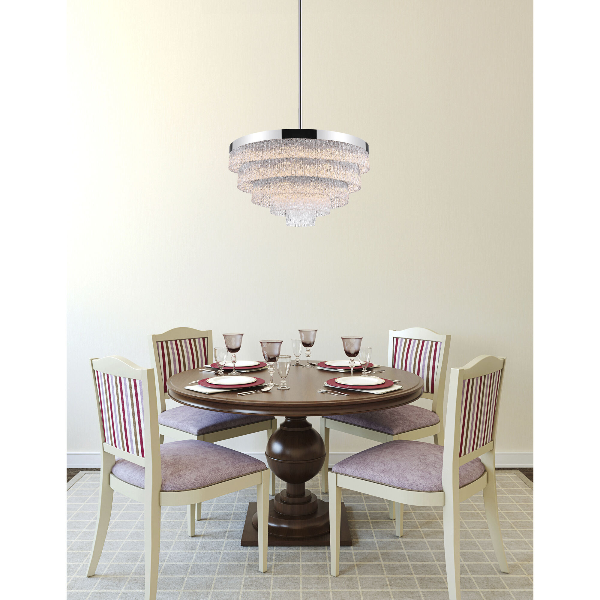 Down light chandelier deals