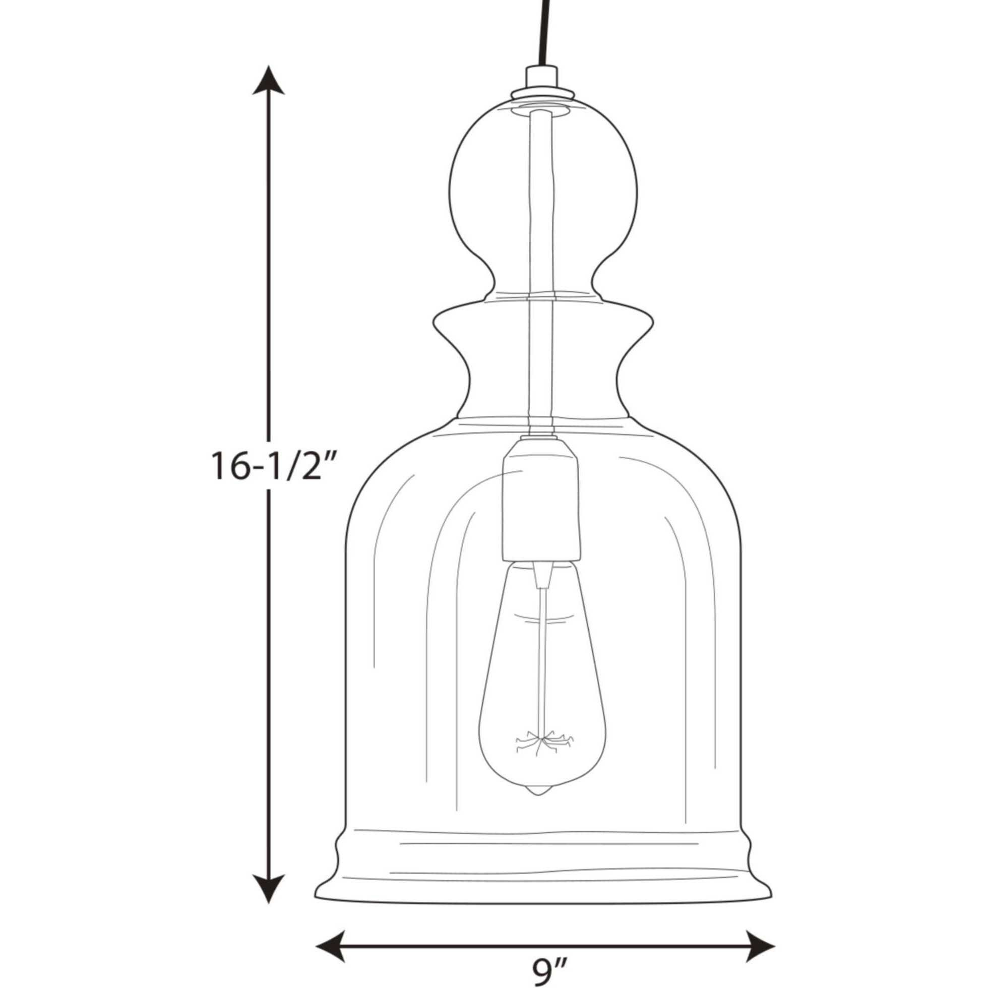 Staunton 1 Light Antique Bronze Pendant Ceiling Light, Design Series