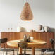 Cambria 3 Light 18 inch Matte Black Pendant Ceiling Light, Large