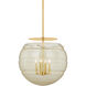 Gill 4 Light 19.5 inch Aged Brass Pendant Ceiling Light