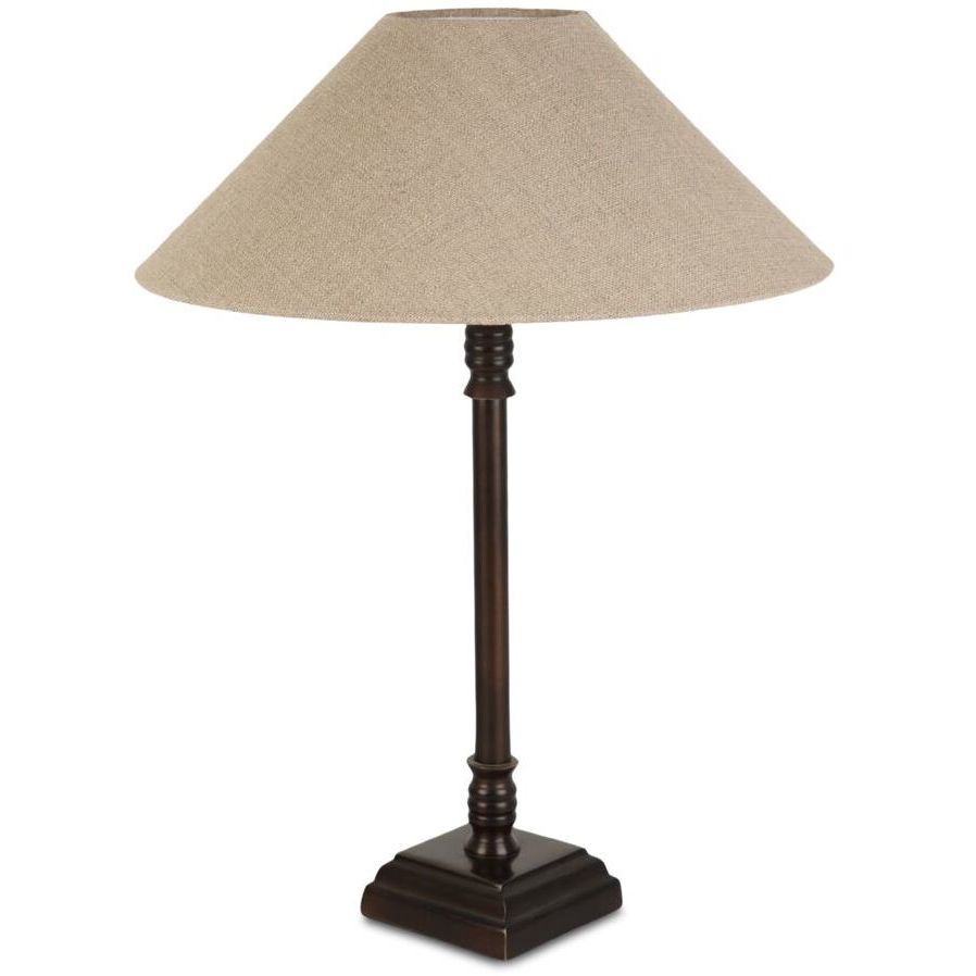 Mayfair 20 inch 40 watt Brown Table Lamp Portable Light