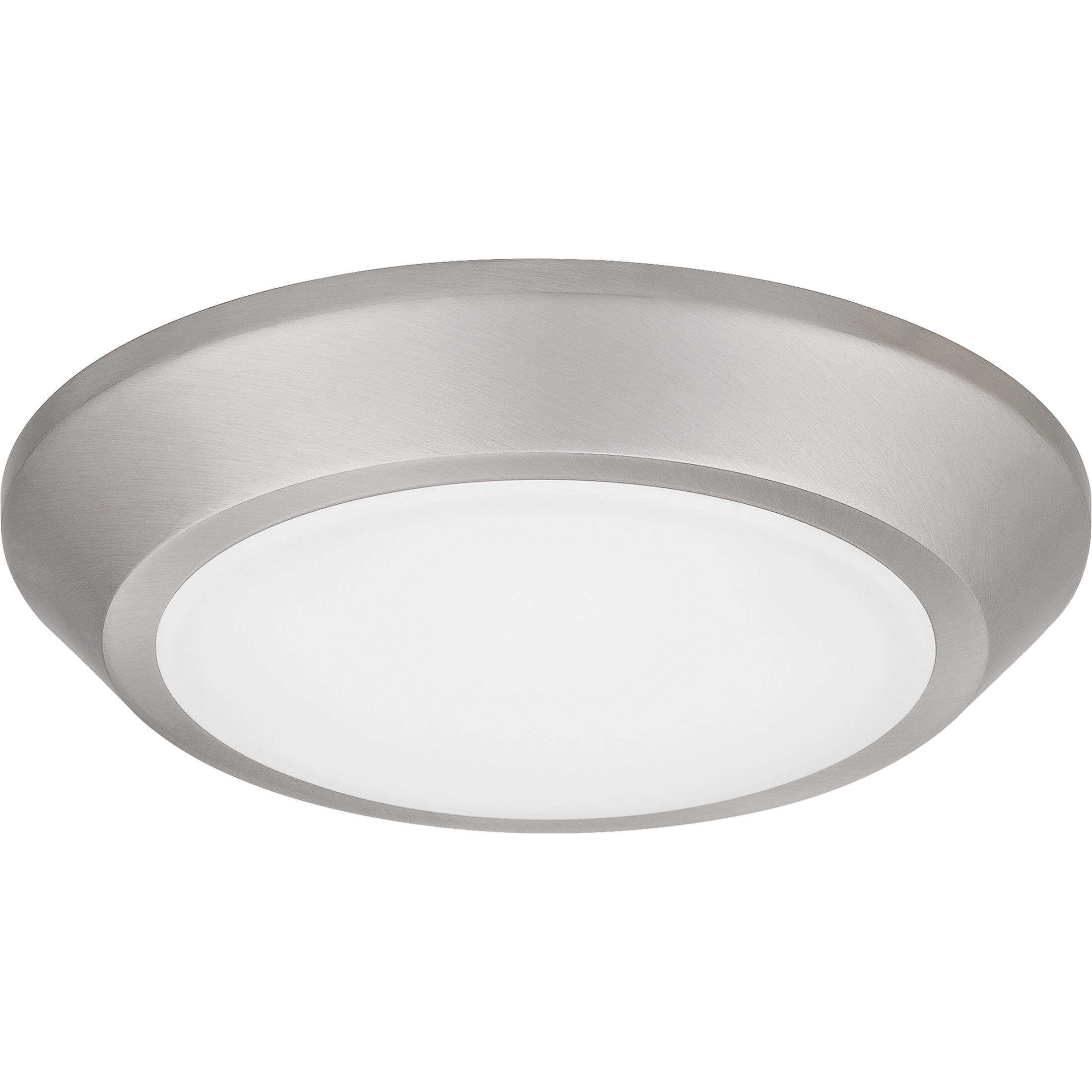 Verge LED 6 inch Brushed Nickel Flush Mount Ceiling Light