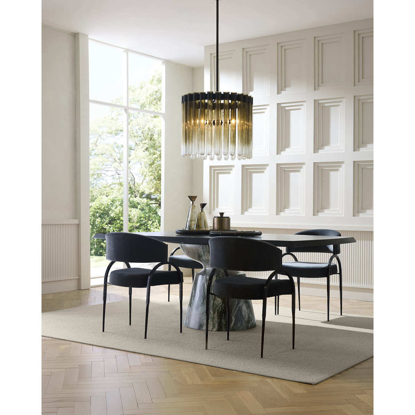 Maxton 3 Light 24.5 inch Bronze Chandelier Ceiling Light