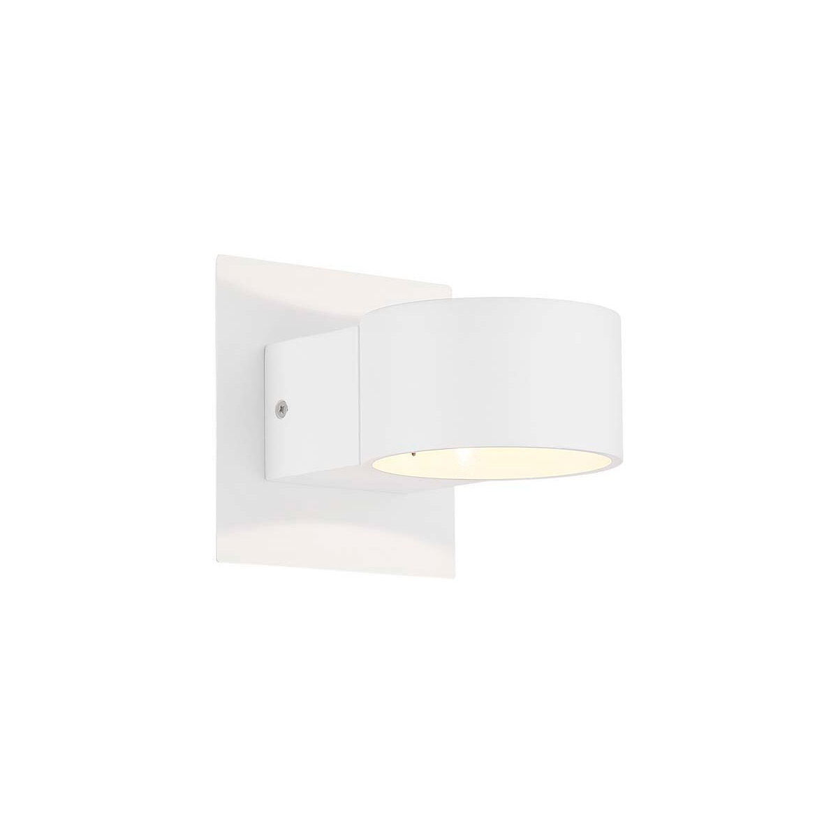 Lacapo Wall Sconce Wall Light in White-Matte 