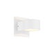 Lacapo 1 Light 6 inch White-Matte Wall Sconce Wall Light