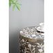 Anita 18 inch Brown/White Stool