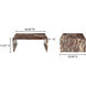 Rosa 40 X 30 inch Red Coffee Table