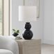 Drew & Jonathan Buckley 27.38 inch 9.00 watt Gloss Black Table Lamp Portable Light