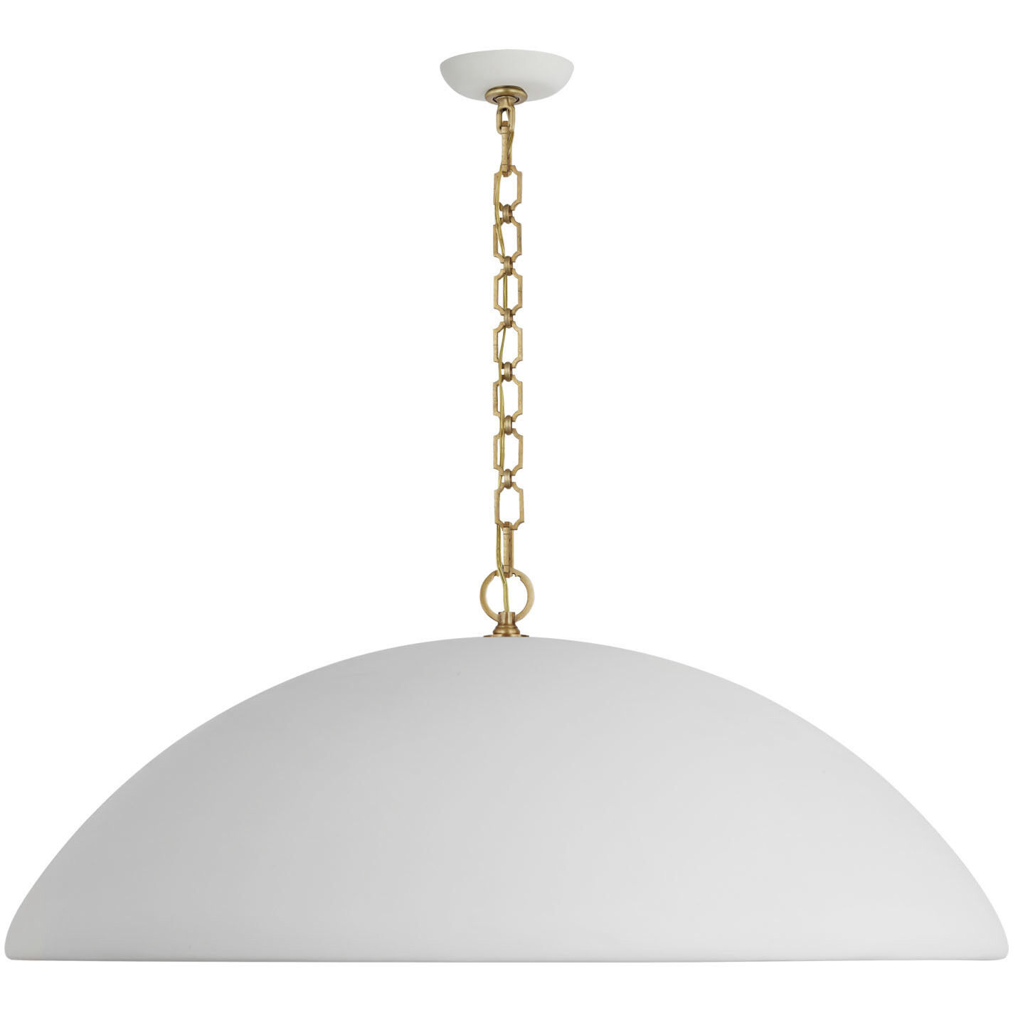 Suzanne Kasler Elliot LED 42 inch Matte White Pendant Ceiling Light, Oversized