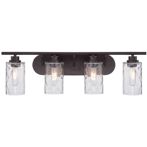 Gramercy Park 4 Light 31 inch Old English Bronze Bath Bar Wall Light