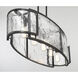 Bella Collina 5 Light 48 inch Coal Island Light Ceiling Light