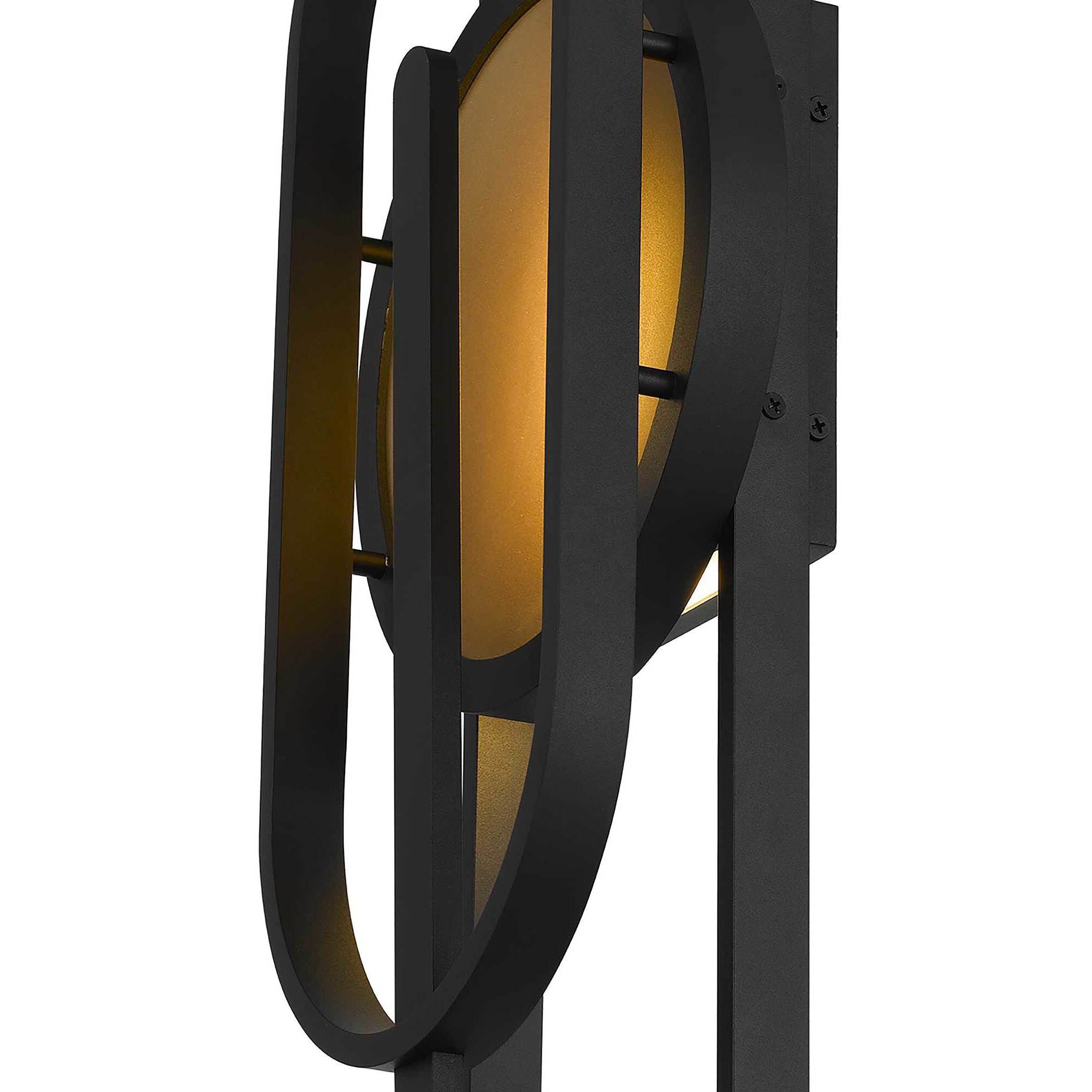 Raymond LED 30 inch Sand Black Outdoor Wall Sconce