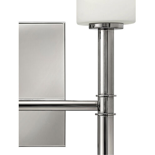 Margeaux 2 Light 13 inch Polished Nickel Sconce Wall Light