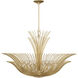 Christiane Lemieux Dorelle 6 Light 36 inch Gild Chandelier Ceiling Light