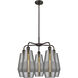 Windham 5 Light 25 inch Oil Rubbed Bronze Chandelier Ceiling Light in Smoked