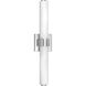 Aiden LED 23 inch Chrome Vanity Light Wall Light, Vertical
