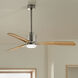 Sylvia 4 Light 120 Brushed Natural Brass Rail Light Ceiling Light