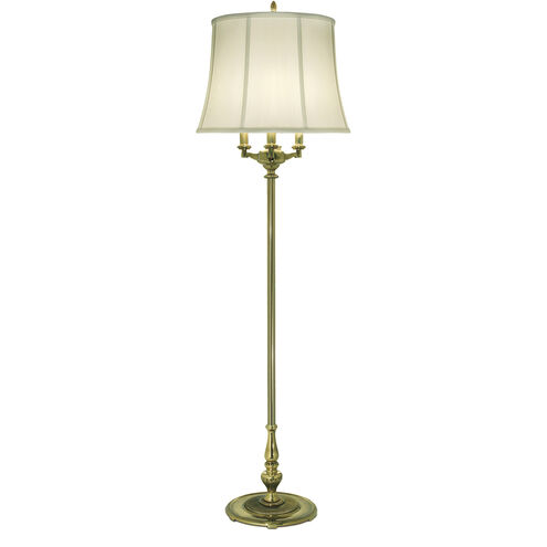 Signature 61 inch 150 watt Burnished Brass Floor Lamp Portable Light