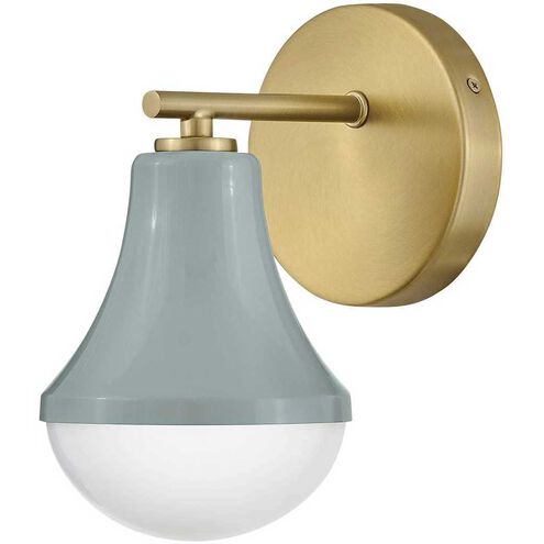 Haddie LED 7.25 inch Seafoam Bath Light Wall Light