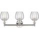 Norfolk 3 Light 23.75 inch Polished Nickel Bath Vanity Light Wall Light in Clear