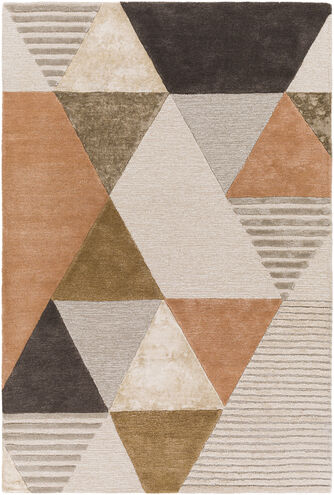 Glasgow 36 X 24 inch Pale Pink Rug in 2 x 3, Rectangle