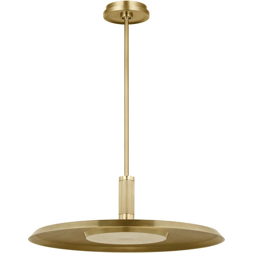Avroko Saucer 1 Light 24 inch Natural Brass Pendant Ceiling Light