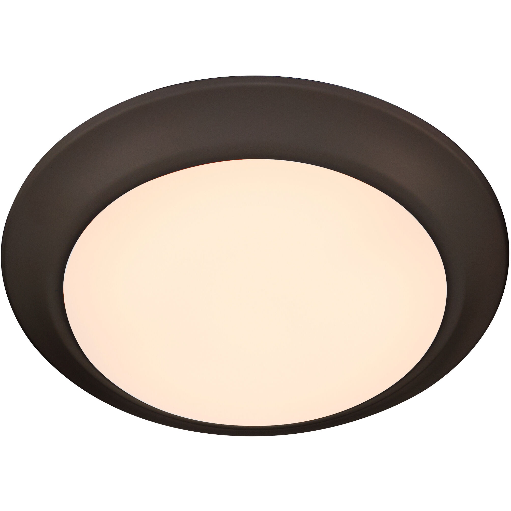 LED Disk LED 7.5 inch Oiled Bronze Indoor/Outdoor Flush Mount, Round