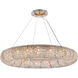 Paris 20 Light 52 inch Brass Chandelier Ceiling Light