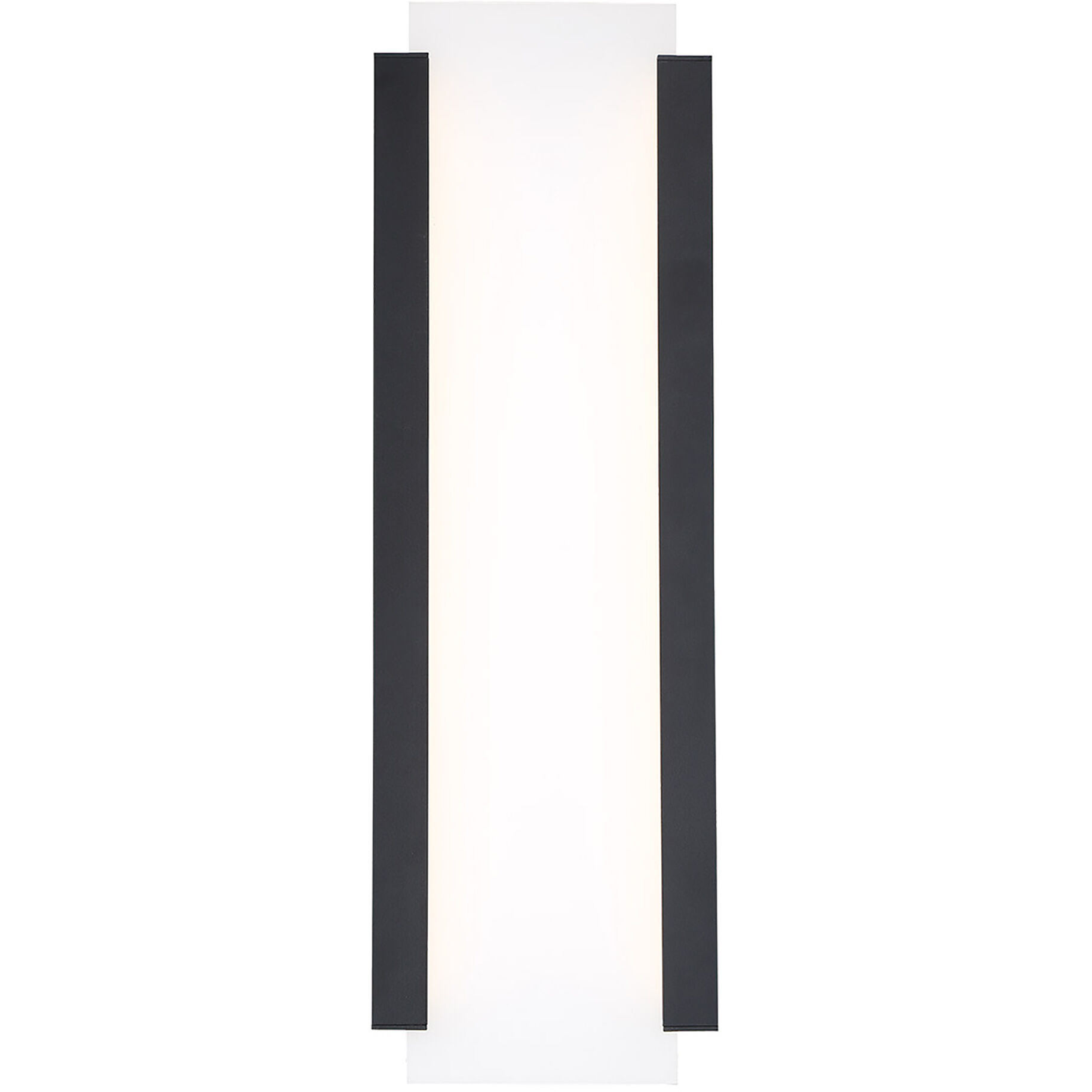 Fiction LED 20 inch Black Outdoor Wall Light, dweLED