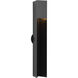 Sean Lavin Christov LED 17 inch Outdoor Black Outdoor Wall Light