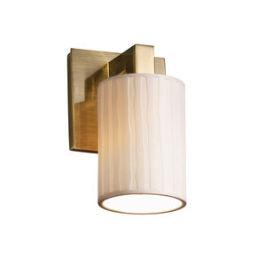 Limoges 1 Light 4.75 inch Dark Bronze Wall Sconce Wall Light in Bamboo, Incandescent
