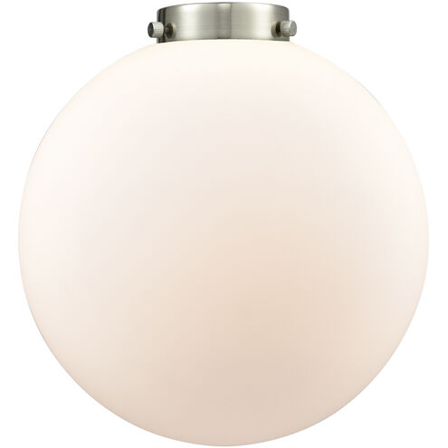 Franklin Restoration Beacon LED 10 inch Antique Brass Mini Pendant Ceiling Light in Matte White, Franklin Restoration