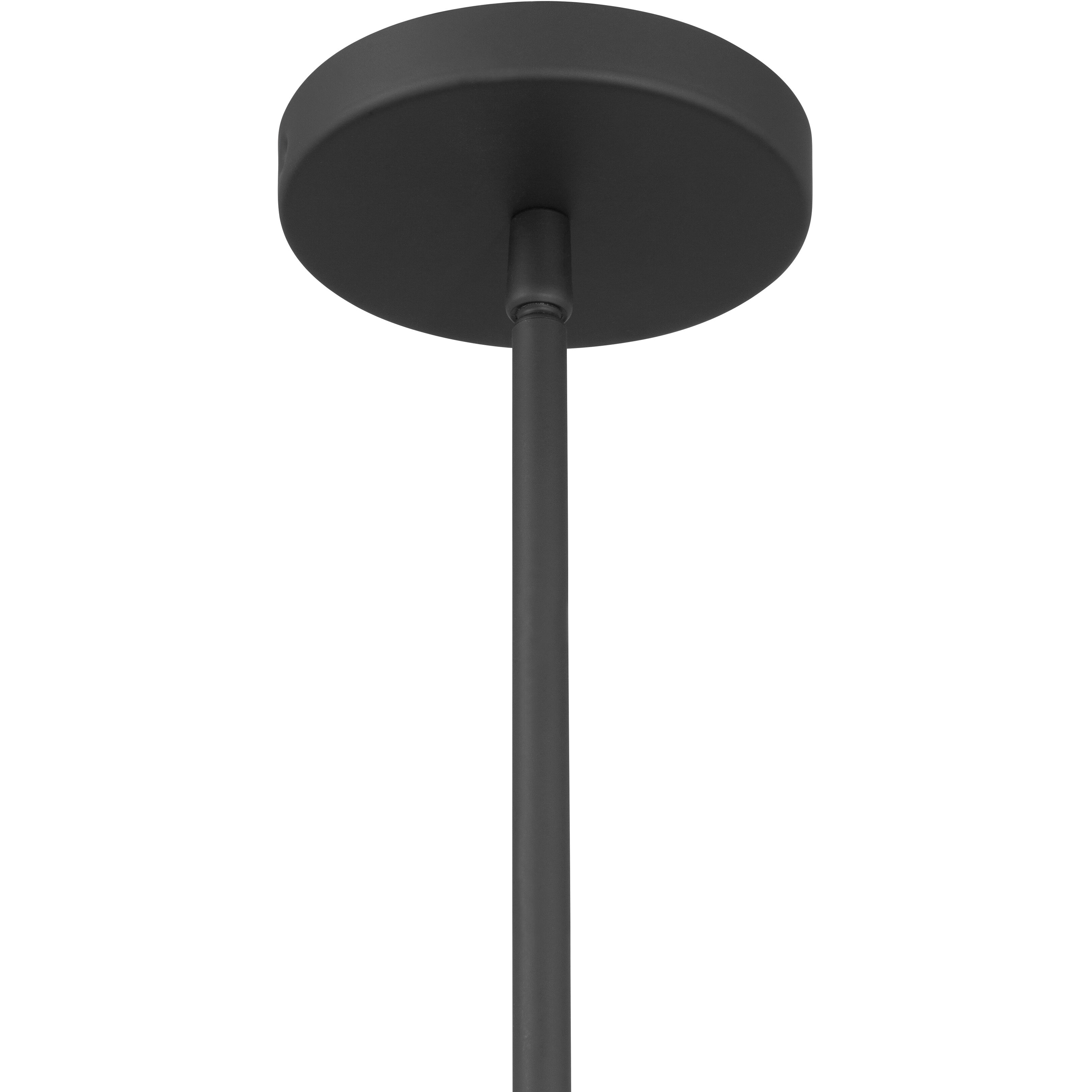 Coralyn 1 Light 13.25 inch Dark Matte Black Pendant Ceiling Light