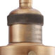 Franklin Restoration Colton 1 Light 6 inch Brushed Brass Sconce Wall Light, Franklin Restoration