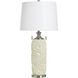 Kastov 33.5 inch 60 watt Kastov Cream Table Lamp Portable Light