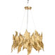 Wildwood 4 Light 22 inch Antique Brass Plating Chandelier Ceiling Light
