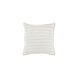 Willow 22 X 22 inch Light Gray and Taupe Throw Pillow