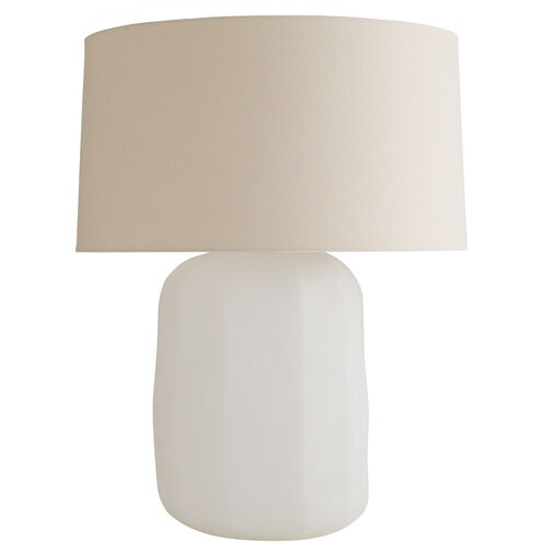 Frio 29 inch 150 watt White Etched Table Lamp Portable Light