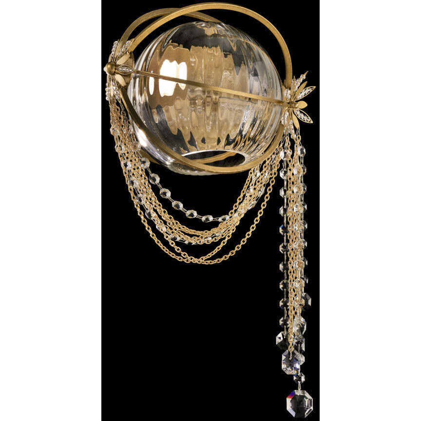 Forever Revere LED 10.25 inch Heirloom Gold Wall Sconce Wall Light