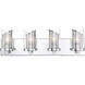 So Inclined 4 Light 23.75 inch Chrome Bath Vanity Wall Light