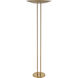 Marston 72 inch 100.00 watt Aged Brass Floor Lamp Portable Light