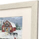 Winter Homestead Red and Multi and Blue and Green Framed Art, Propac