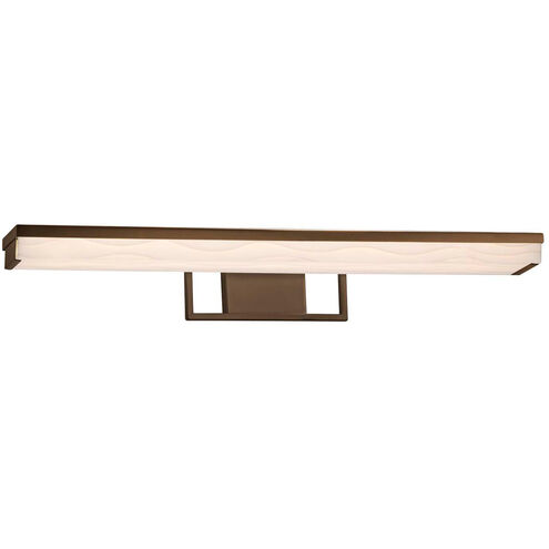 Porcelina Elevate LED 30 inch Polished Chrome Vanity Light Wall Light