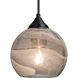 Jilly 1 Light Black Cord Pendant Ceiling Light