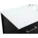 Irene 60 X 22 X 34 inch Black Vanity Sink Set