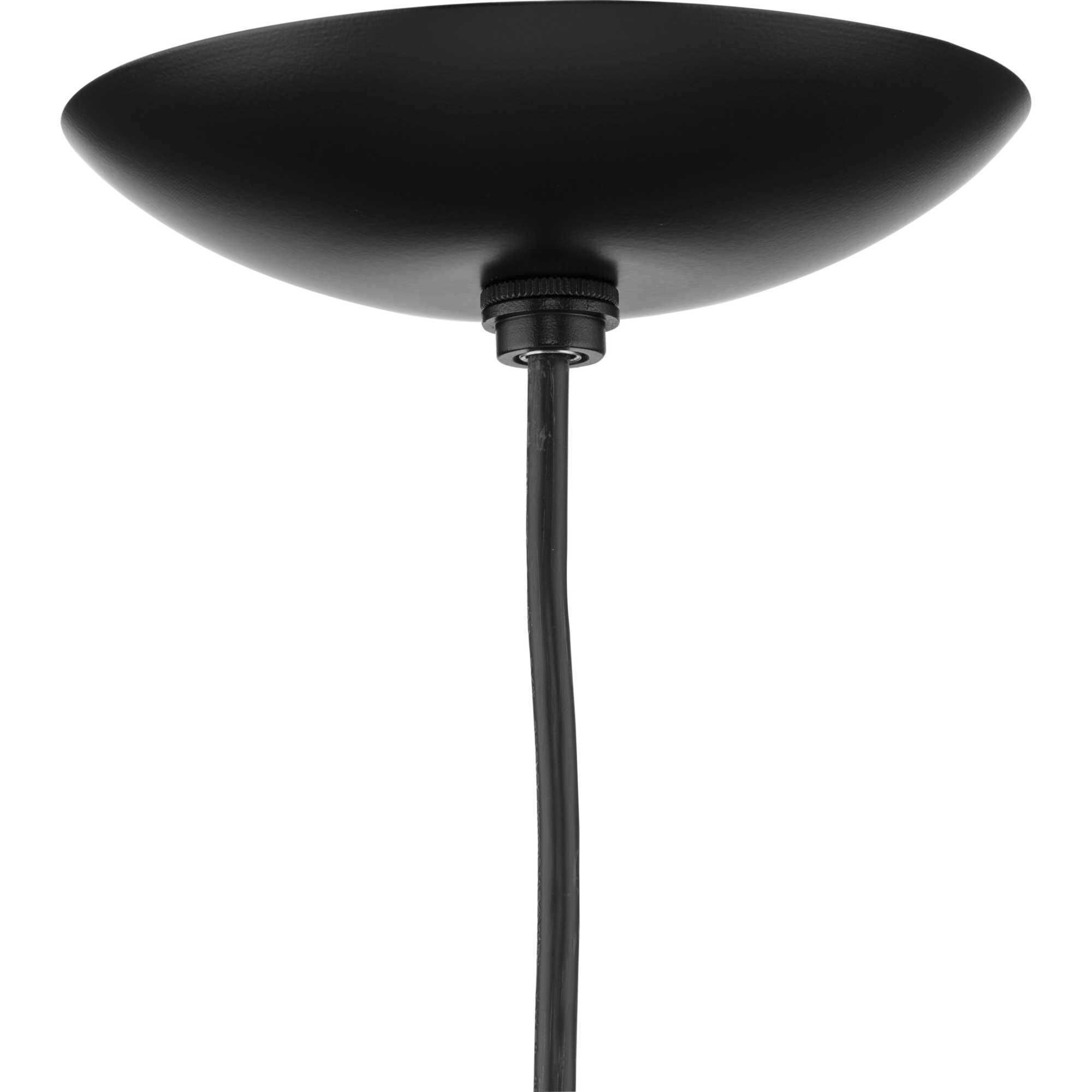 Atwell 1 Light 12 inch Matte Black Pendant Ceiling Light, Large