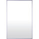 Madison 33 X 25 inch Brushed Nickel D&eacute;cor Mirror