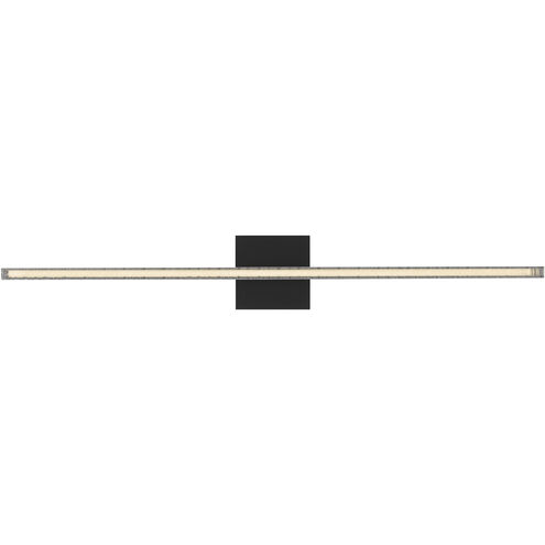 Mick De Giulio Serre LED 35.8 inch Nightshade Black Bath Vanity Wall Light