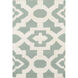 Market Place 36 X 24 inch Teal, Cream Rug