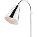 Symmetry 20.5 inch Polished Nickel Double Desk Lamp Portable Light
